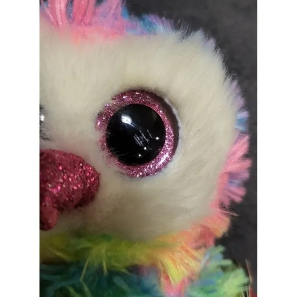 Ty Beanie Boos Rainbow Owl Plush Toy